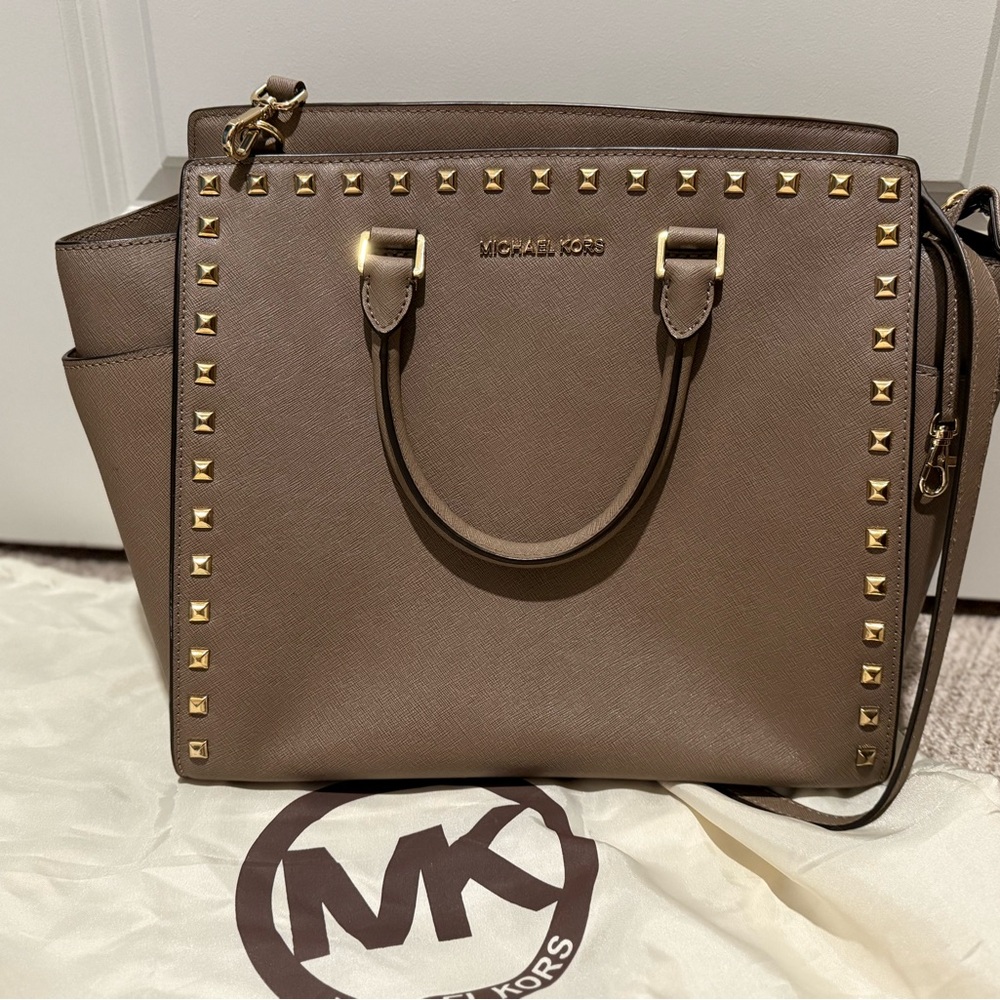 Michael Kors Studded Tote Bag